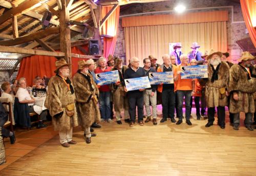 Iconographie - Confrèrie des barbus lors d'une soirée pour la SNSM