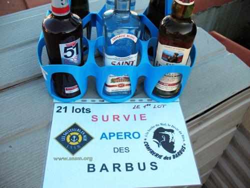 Iconographie - Lot d'une loterie de la Confrèrie des barbus