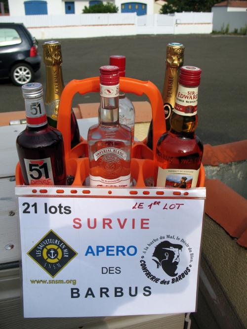 Iconographie - Lot d'une loterie de la Confrèrie des barbus