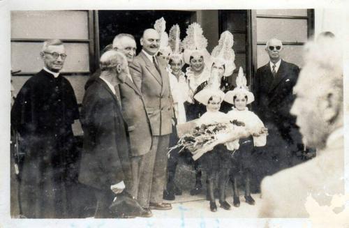 Iconographie - Inauguration de la salle des fêtes de La Chaume