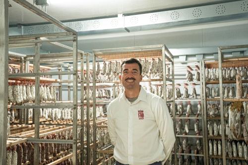 Iconographie - Fabrication de saucissons secs Fabien Tessier