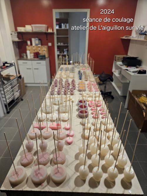Iconographie - Composition florale de l'entreprise Fleur de cire