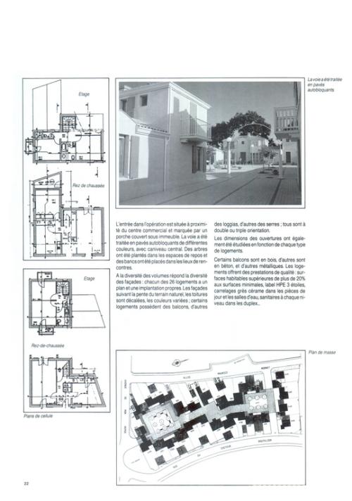 Iconographie - Palmarès de l'habitat 1990