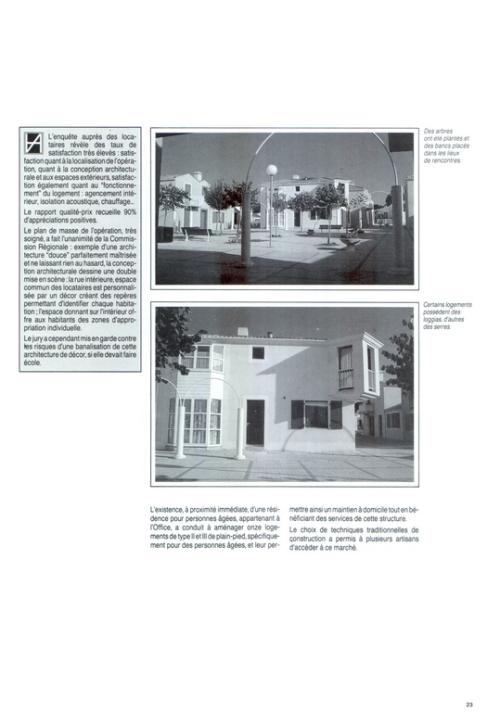 Iconographie - Palmarès de l'habitat 1990