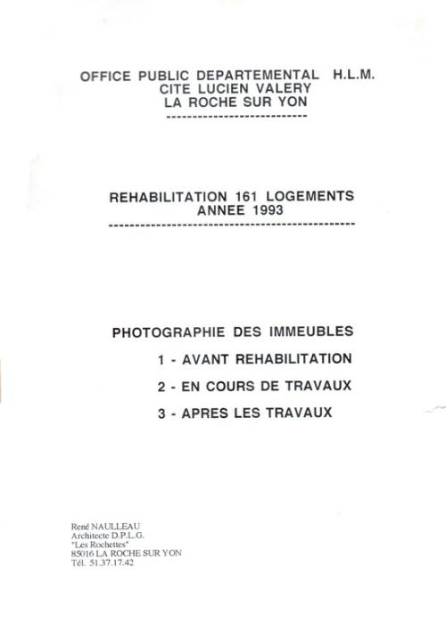 Iconographie - Cité Lucien Valery