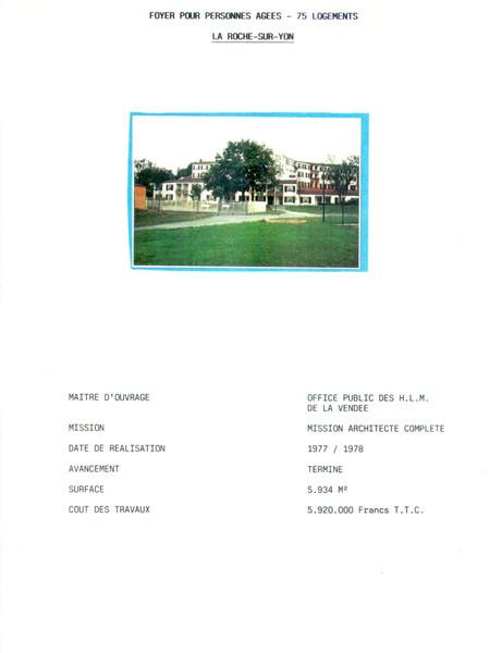 Iconographie - Foyer logement