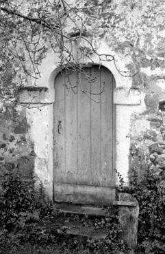 Iconographie - Porte du logement de l'Abbaye d'Orouet