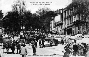 Iconographie - La place du marché