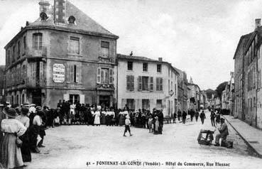 Iconographie - Hôtel du Commerce, rue Blossac