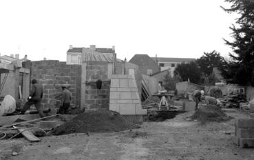 Iconographie - Construction du marché couvert