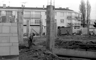 Iconographie - Construction du marché couvert