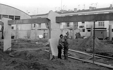 Iconographie - Construction du marché couvert