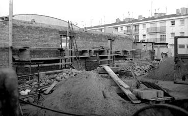 Iconographie - Construction du marché couvert