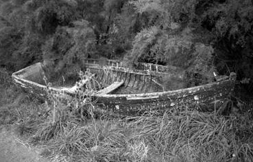 Iconographie - Barque dite "pinasse" retrouvée à Fromentine 