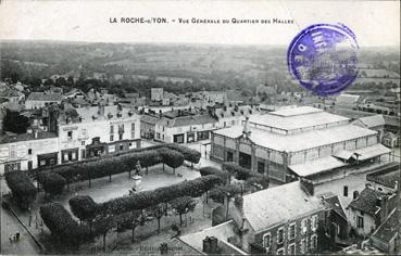 Iconographie - Vue générale du quartier des halles