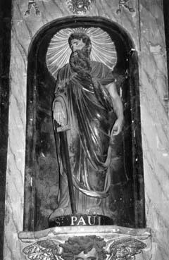 Iconographie - Statue de Saint-Paul à Prigny