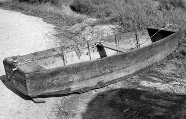 Iconographie - "Yole de mer" retrouvée envasée au pont du Coton