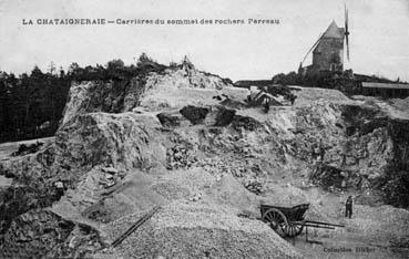 Iconographie - Carrières du sommet des rochers Perreau