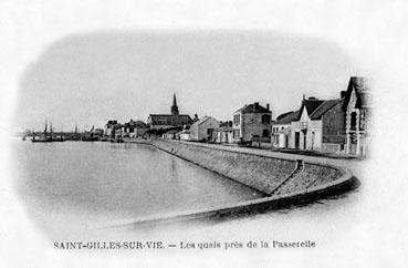 Iconographie - Les quais près de la passerelle