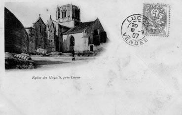 Iconographie - Eglise des Magnils, près de Luçon