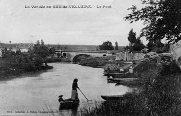 Iconographie - La Vendée au Gué-de-Velluire - Le pont