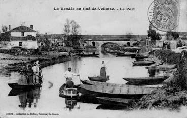 Iconographie - La Vendée au Gué-de-Velluire - Le port