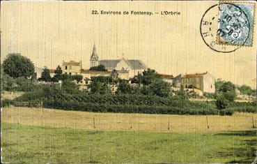 Iconographie - Environ de Fontenay - L'Orbrie