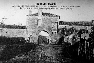 Iconographie - Le Vigneau - Ruines d'hôtel noble