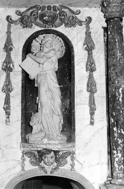 iconographie - Statue à la chapelle de Prigny