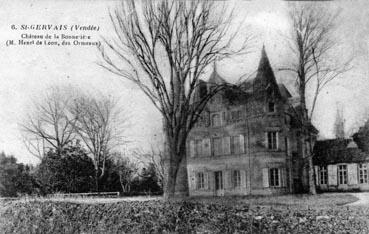 Iconographie - Château de la Bonnetière (M. Henri de Léon, des Ormeaux)