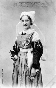 Iconographie - Costume de mariée de la Vendée