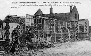Iconographie - La Grande Guerre 1914-1915 - Pargny-sur-Saulx