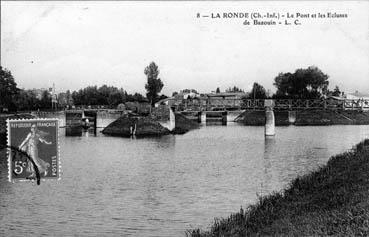 Iconographie - Le pont et les écluses de Bazouin