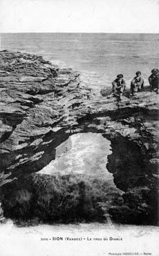 Iconographie - Sion - Le trou du Diable