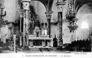 Iconographie - Eglise N-D du Bon-Port - Le Sanctuaire