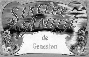 Iconographie - Sincère amitié de Geneston