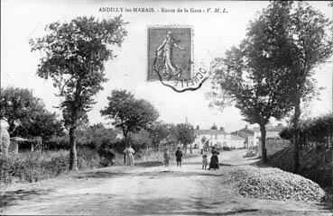 Iconographie - Route de la gare