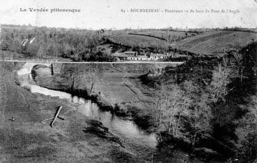 Iconographie - Panorama vu du haut du pont de l'Angle