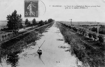 Iconographie - Le canal de la Rochelle à Marans