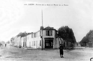 Iconographie - Avenue de la Gare et route de la Roche