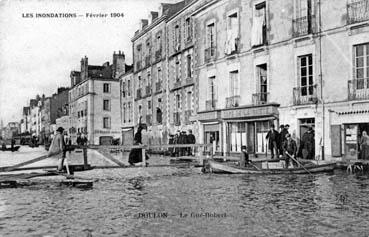 Iconographie - Les inondations (Février 1904) - Le Gué Robert