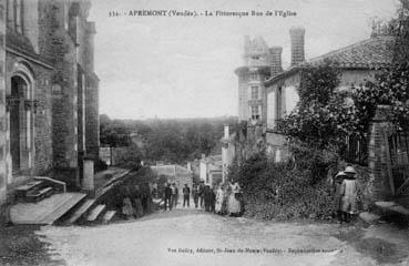 Iconographie - La pittoresque rue de l'église