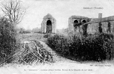 Iconographie - La "Grenetière", ancienne abbaye fortifiée