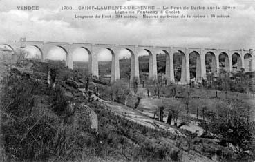 Iconographie - Le pont de Barbin sur la Sèvre