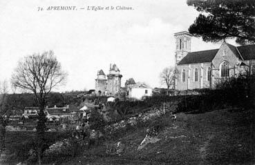 Iconographie - L'église et le château