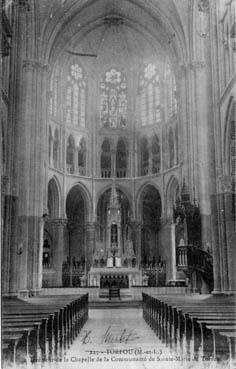 Iconographie - Intérieur de la chapelle de la Communauté