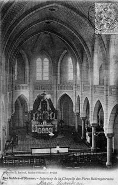Iconographie - Intérieur de la chapelle des Pères Rédemptoristes