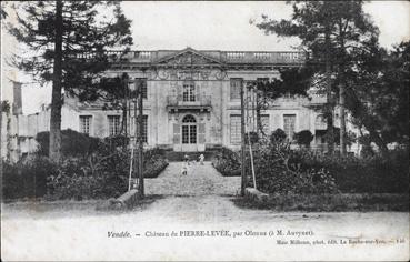 Iconographie - Château de Pierre-Levée - Par Olonne ( à M. Auvynet)