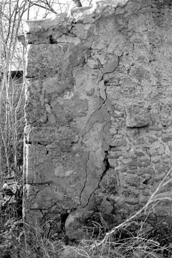 Iconographie - Détail du mur du grenier de l'Îlot