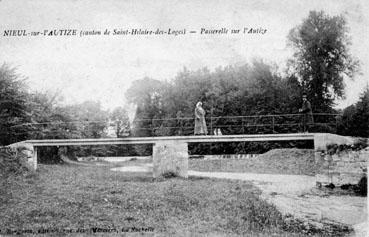 Iconographie - Passerelle sur l'Autize